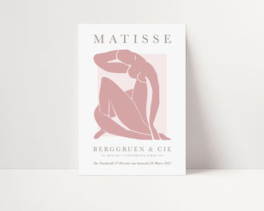 Henri Matisse Pink Pose - D'Luxe Prints