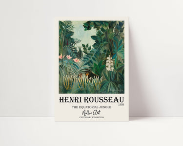 Henri Rousseau Jungle I - D'Luxe Prints