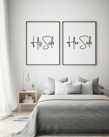 His Side | Her Side Set II - D'Luxe Prints