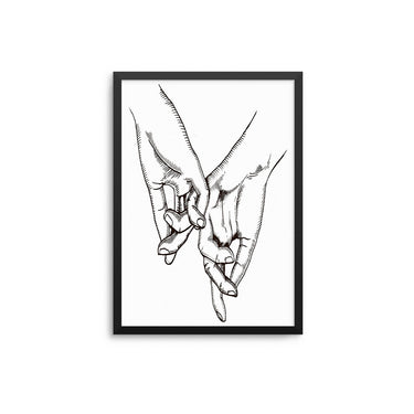 Holding Hands - D'Luxe Prints