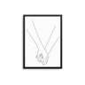 Holding Hands II - D'Luxe Prints