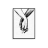 Holding Hands Sketch - D'Luxe Prints