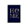 HOME Gold / Navy - D'Luxe Prints
