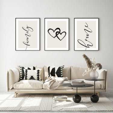 Home II Beige - D'Luxe Prints