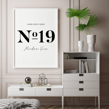 Home Sweet Home - Personalised - D'Luxe Prints