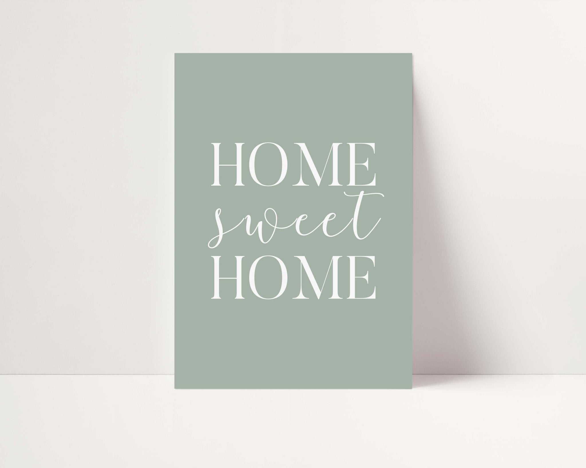 Home Sweet Home Poster - D'Luxe Prints