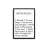 House Rules I - D'Luxe Prints