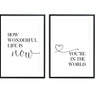 How Wonderful Life Is Set - D'Luxe Prints