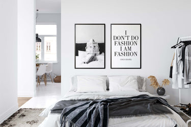 I Don't Do Fashion Poster - D'Luxe Prints
