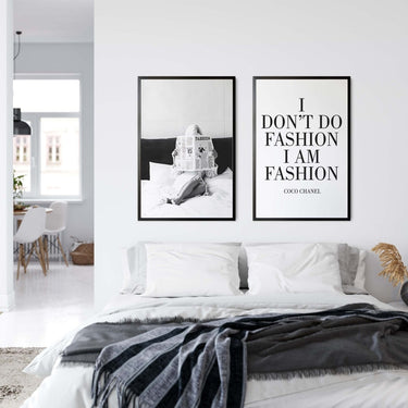 I Don't Do Fashion Poster - D'Luxe Prints
