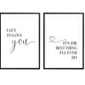 I Get To Love You Set - D'Luxe Prints