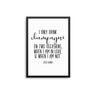 I Only Drink Champagne... - D'Luxe Prints