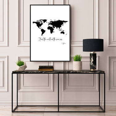 I Travel The World And The Seven Seas - D'Luxe Prints