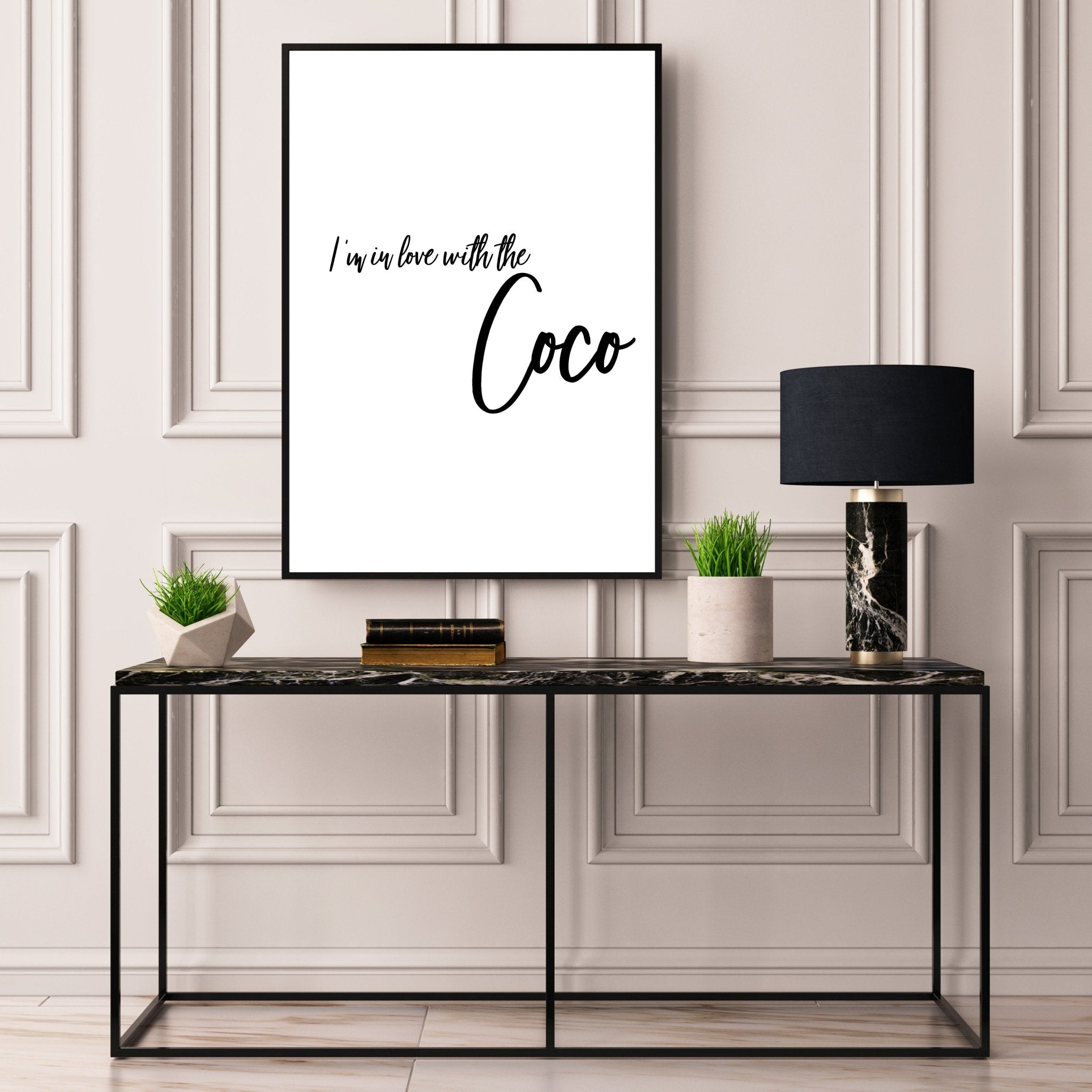 I'm In Love With The Coco - D'Luxe Prints