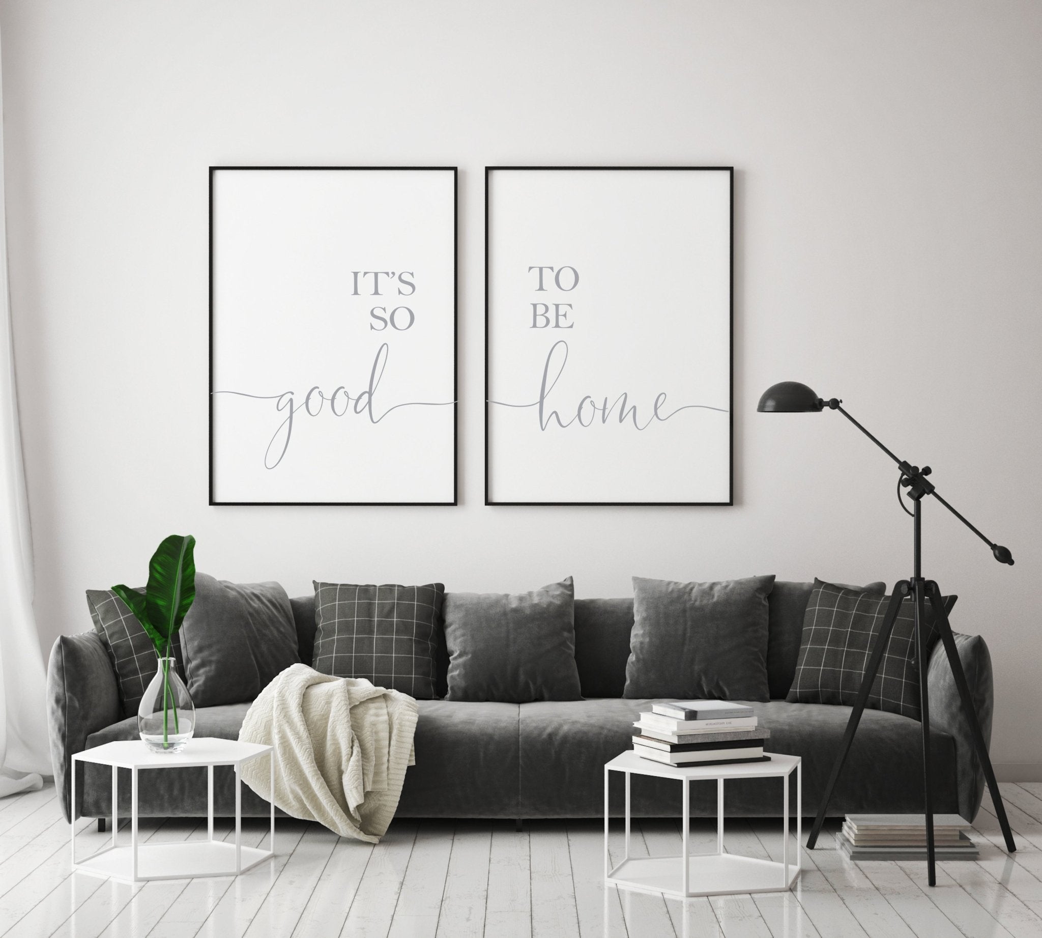 It's So Good To Be Home Poster Set - D'Luxe Prints
