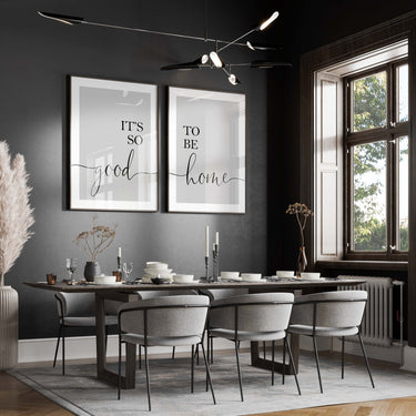 It's So Good To Be Home Poster Set II - D'Luxe Prints