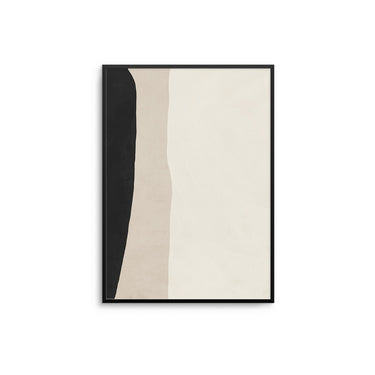 Ivory Black Lines I - D'Luxe Prints