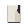 Ivory Black Lines III - D'Luxe Prints