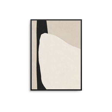 Ivory Black Shapes II - D'Luxe Prints