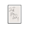 Just You And I - Beige - D'Luxe Prints