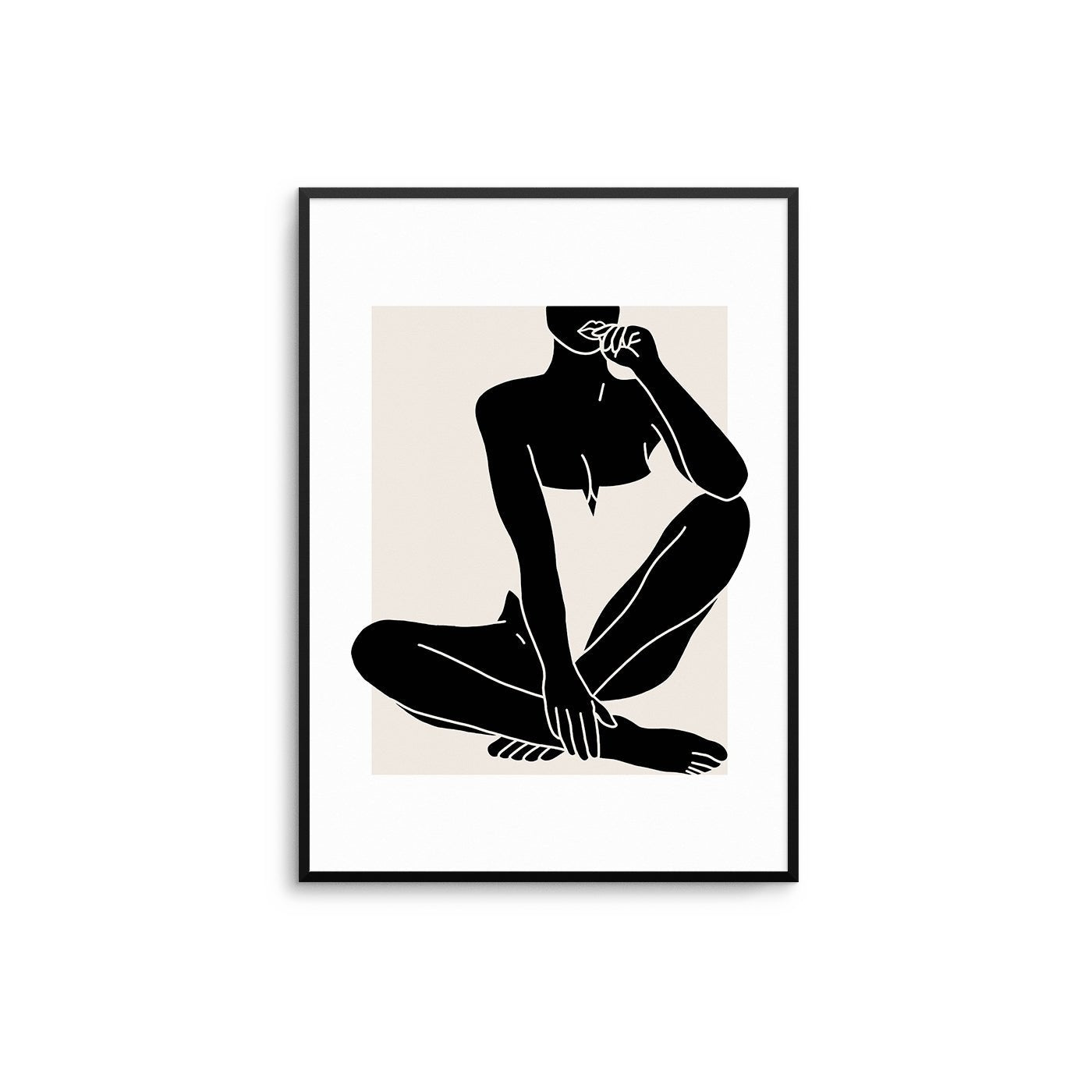 Kaylie Silhouette II Poster - D'Luxe Prints