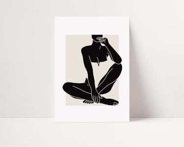 Kaylie Silhouette II Poster - D'Luxe Prints