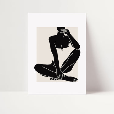 Kaylie Silhouette II Poster - D'Luxe Prints