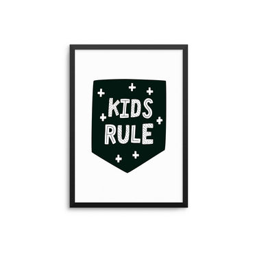 Kids Rule - D'Luxe Prints