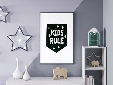 Kids Rule - D'Luxe Prints