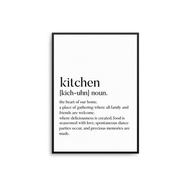 Kitchen Noun - D'Luxe Prints