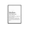 Kitchen Noun - D'Luxe Prints