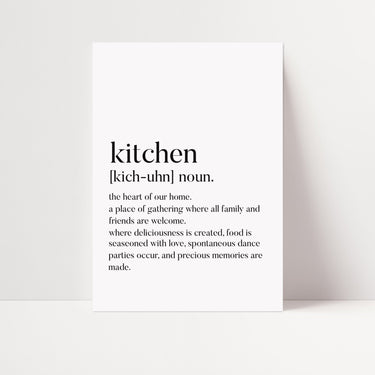 Kitchen Noun - D'Luxe Prints