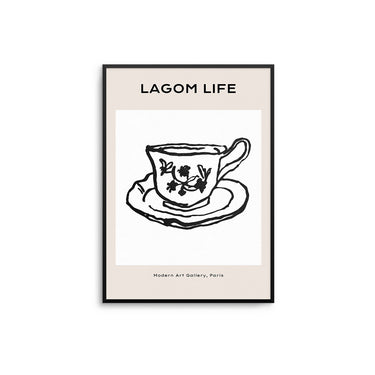 Lagom Cup & Saucer - D'Luxe Prints