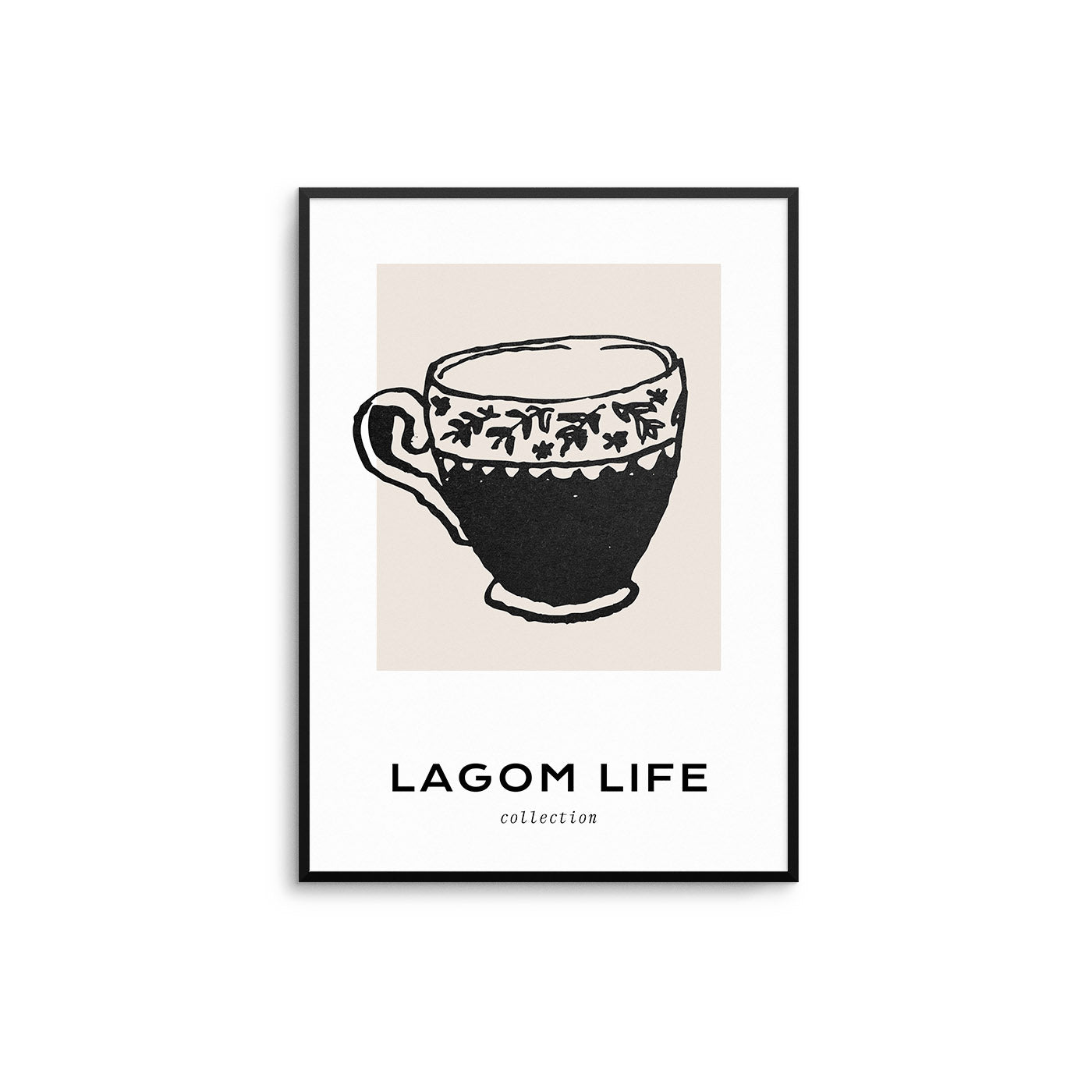 Lagom Teacup - D'Luxe Prints