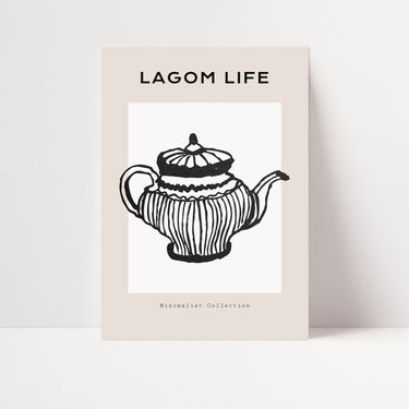 Lagom Teapot - D'Luxe Prints