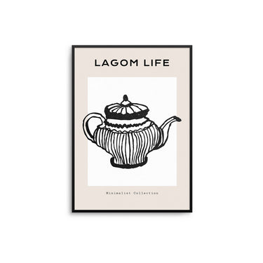 Lagom Teapot - D'Luxe Prints