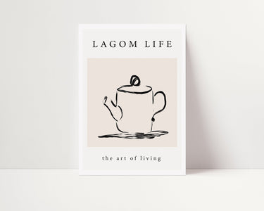Lagom Teapot II - D'Luxe Prints