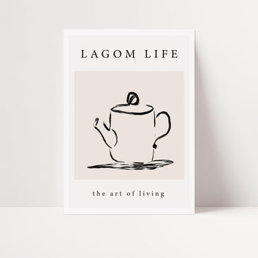 Lagom Teapot II - D'Luxe Prints
