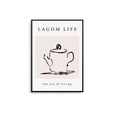 Lagom Teapot II - D'Luxe Prints