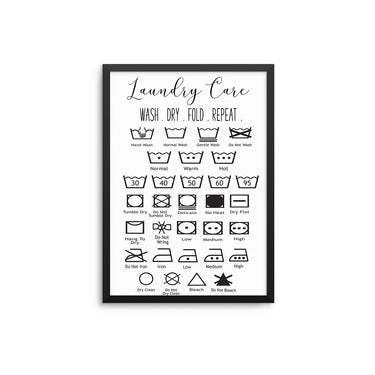 Laundry Care Guide - D'Luxe Prints