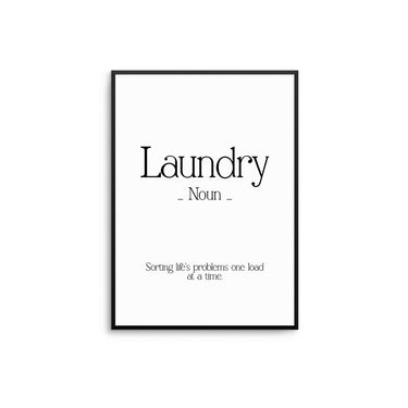 Laundry Definition - D'Luxe Prints