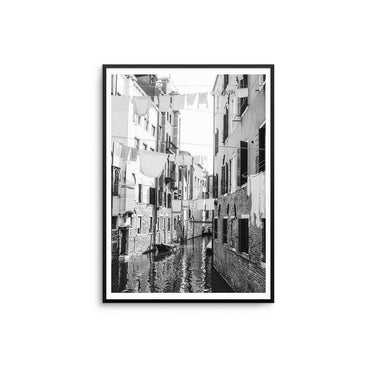 Laundry In Venice Poster - D'Luxe Prints