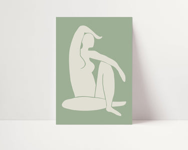 Le Pose Abstract Poster - D'Luxe Prints