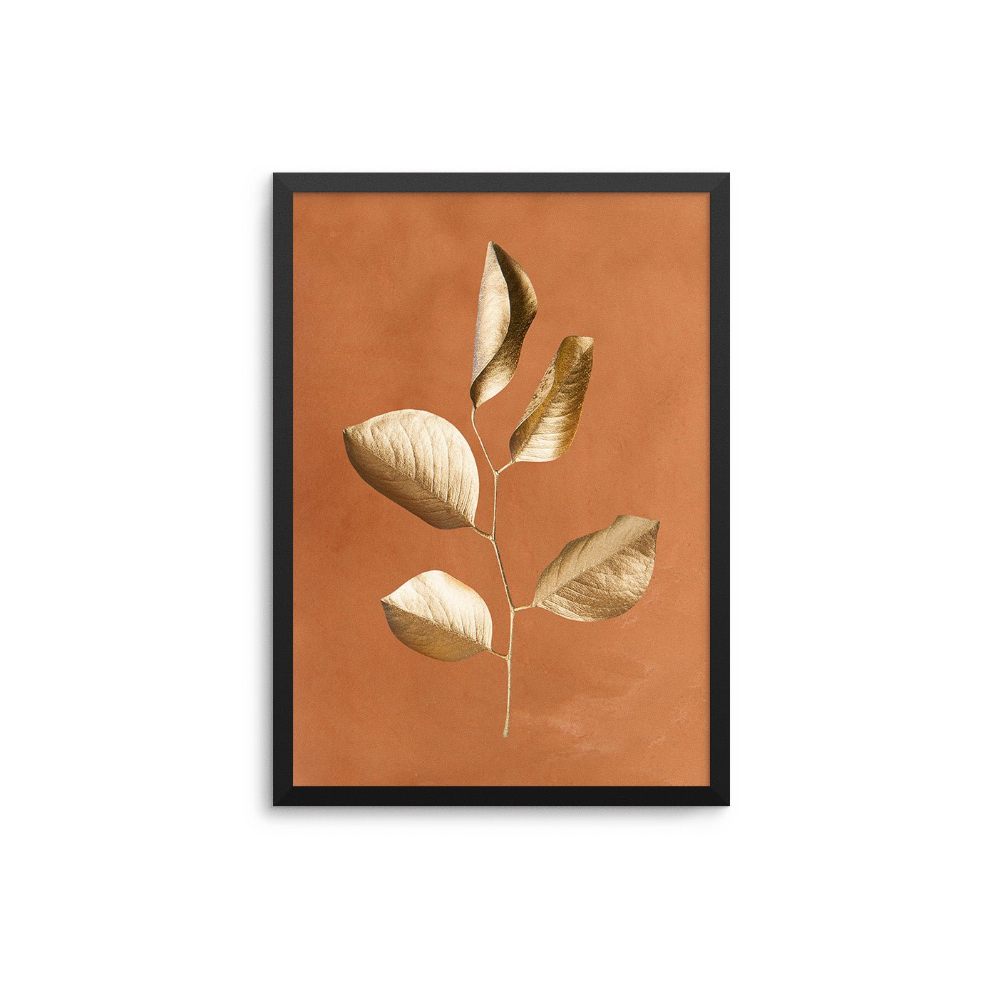 Leaves Gold Orange - D'Luxe Prints