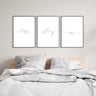 Let's sleep In Trio Set - D'Luxe Prints
