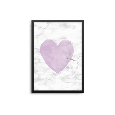 Lilac Heart - D'Luxe Prints