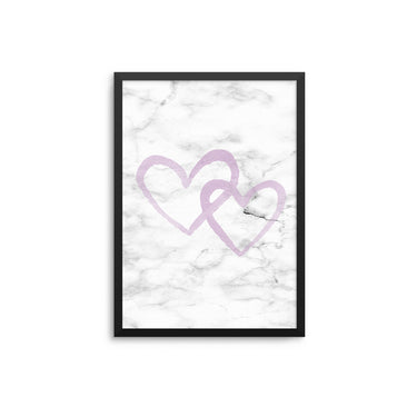 Lilac Hearts - D'Luxe Prints