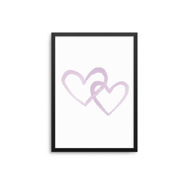 Lilac Hearts - D'Luxe Prints