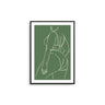 Love My Curves II - Green/Beige - D'Luxe Prints