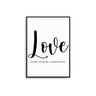 Love - One Word - D'Luxe Prints